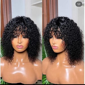 A15 Fringe jerry wig Human hair