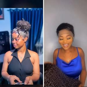 B30, Low grade human hair. 360 jerry curls.
18"