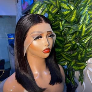 B28, Full frontal 💯 Human hair. 14"