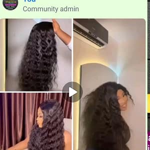 C12❤️. Wig jasmine blend closure wig.