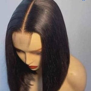 C14❤️, 💯 Human hair 2by6 bob closure.