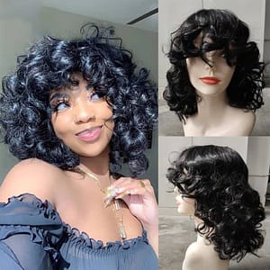 C37❤️.
❤️. OMOTOLA BOUNCE WIG. HUMAN HAIR 80%.