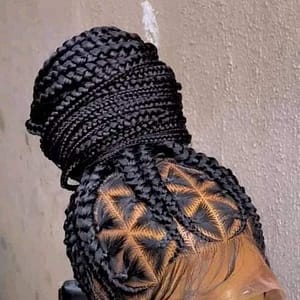 C30, NEATLY Braided wig.