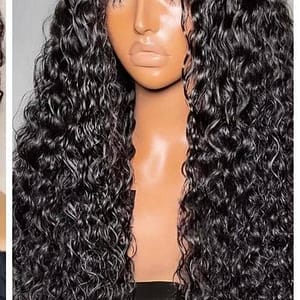 26" 4 by 4 jerry curls
💯 human hair factory made.