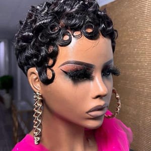 chioma fringe wig.
💯 human hair.
factory made